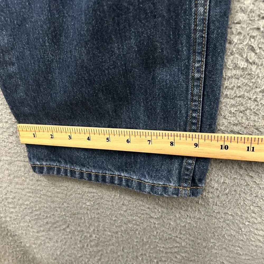 Levis Jeans Mens 42x30 Blue Denim 550 Relaxed Fit Tapered Cotton American Y2K